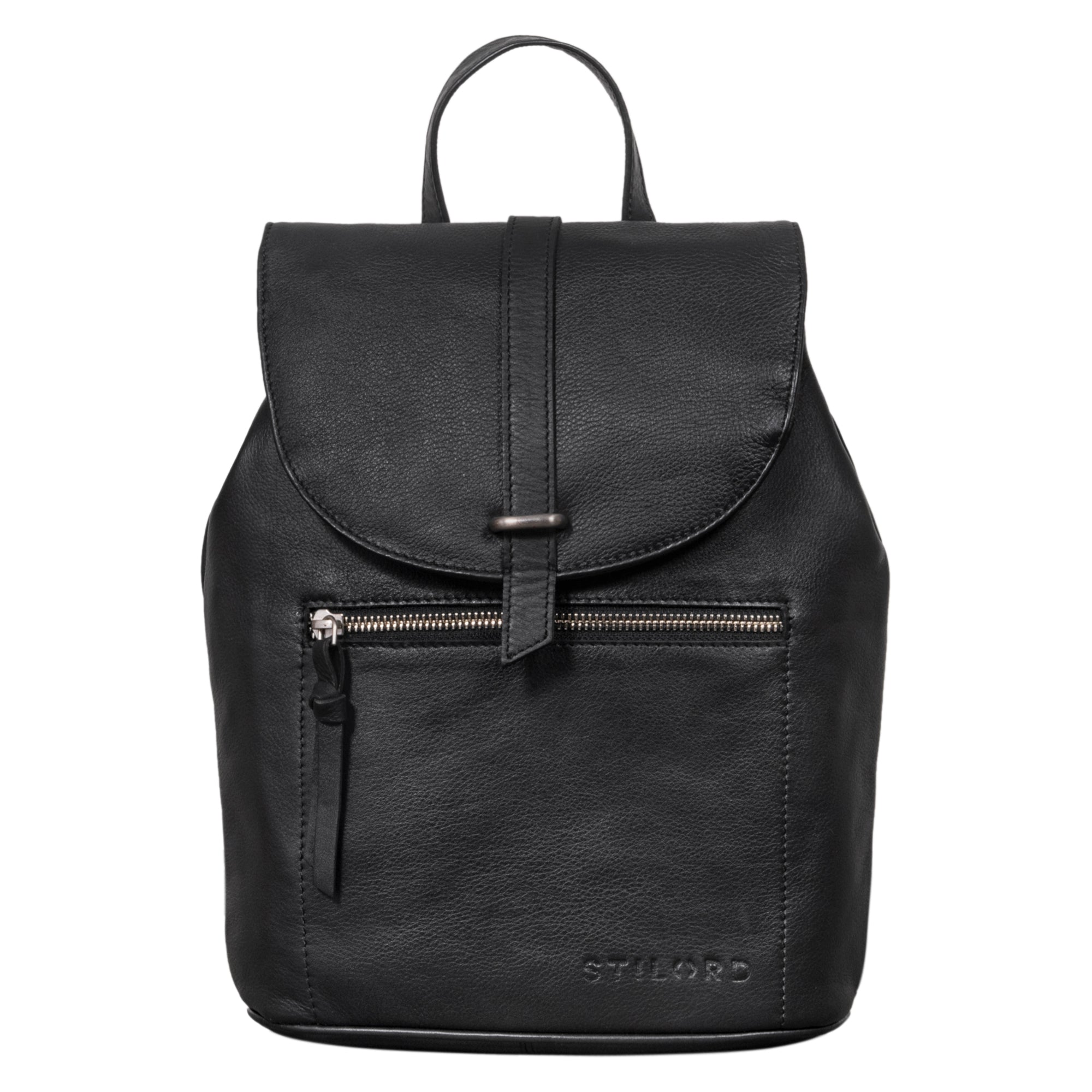 Eleganter Damenrucksack schwarz