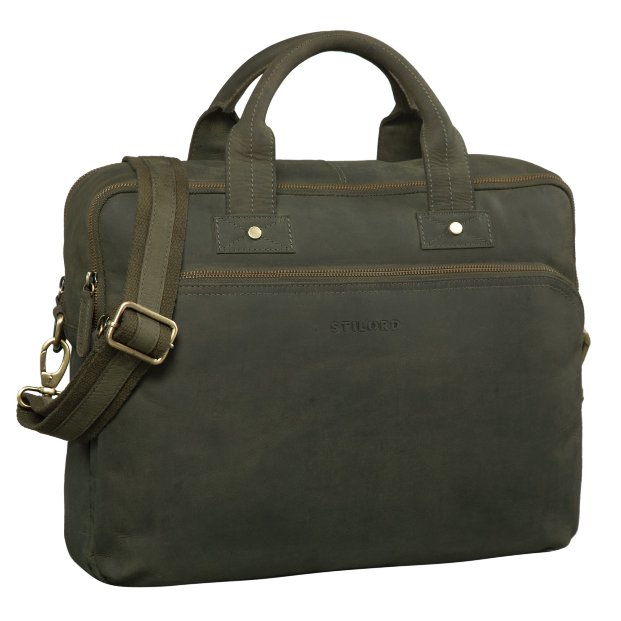 Große Henkeltasche Vintage Leder