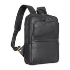 Rucksack Leder Schwarz Unisex