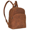 „Linnea“ Dámský Rucksack Elegantní Kožený Vintage Daypack Mini