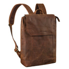 Damen Rucksack Leder braun