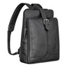 Rucksack Leder schwarz Vintage