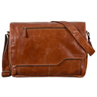 Herren Umhängetasche Vintage Leder braun
