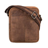 "Jude" Pánská Malá Kožená Taška Vintage Messenger Taška