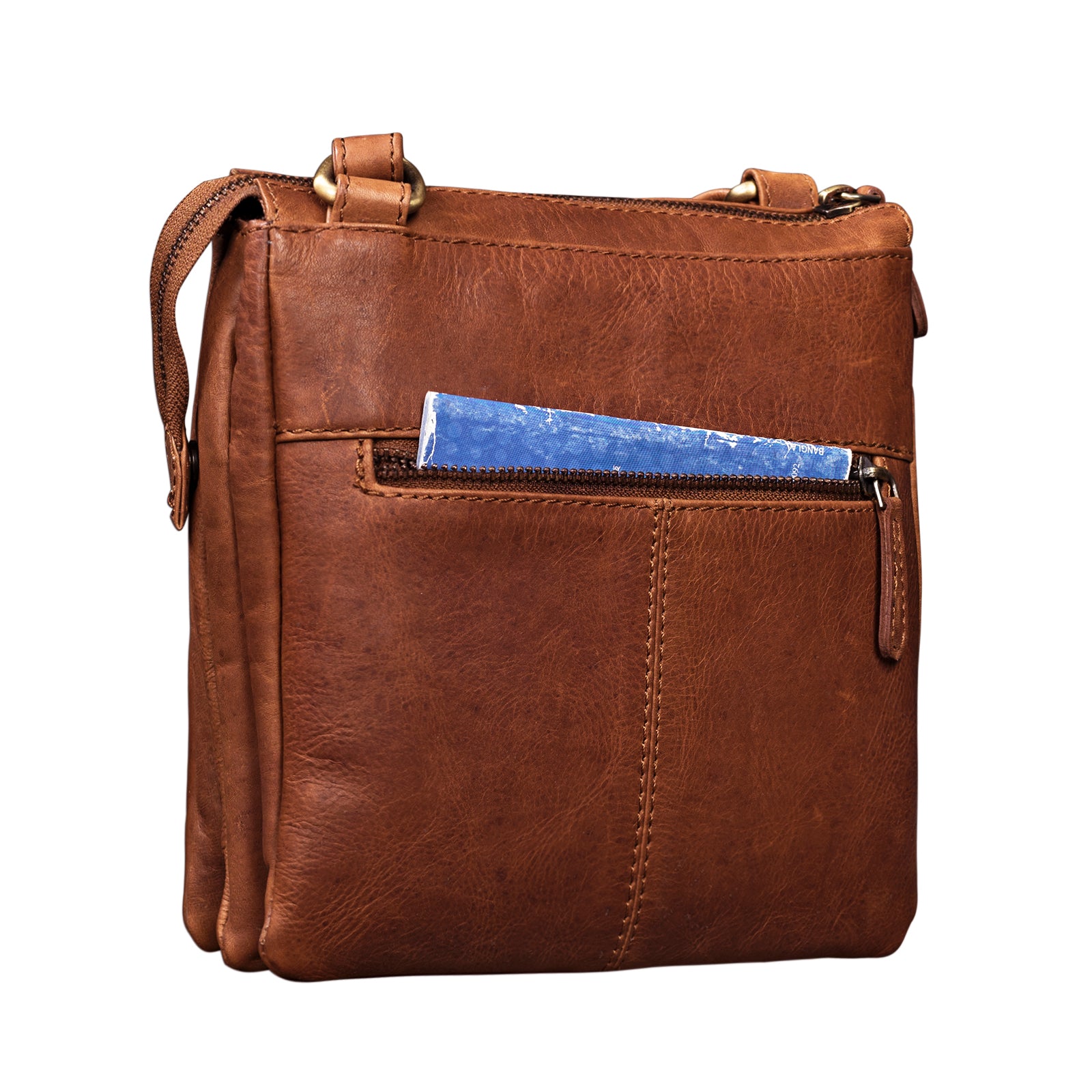 Handtasche-Leder-Vintage