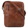 "Fox" Pánská Kožená Vintage Messenger Taška Malá a Stylová