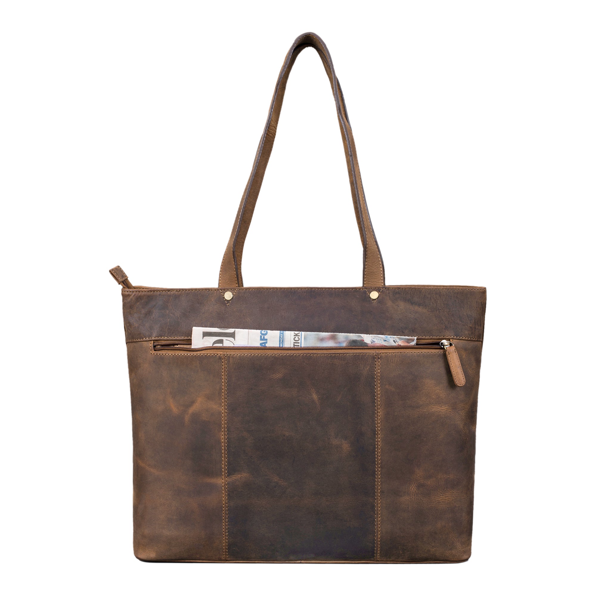 Ledertasche Damen braun Vintage
