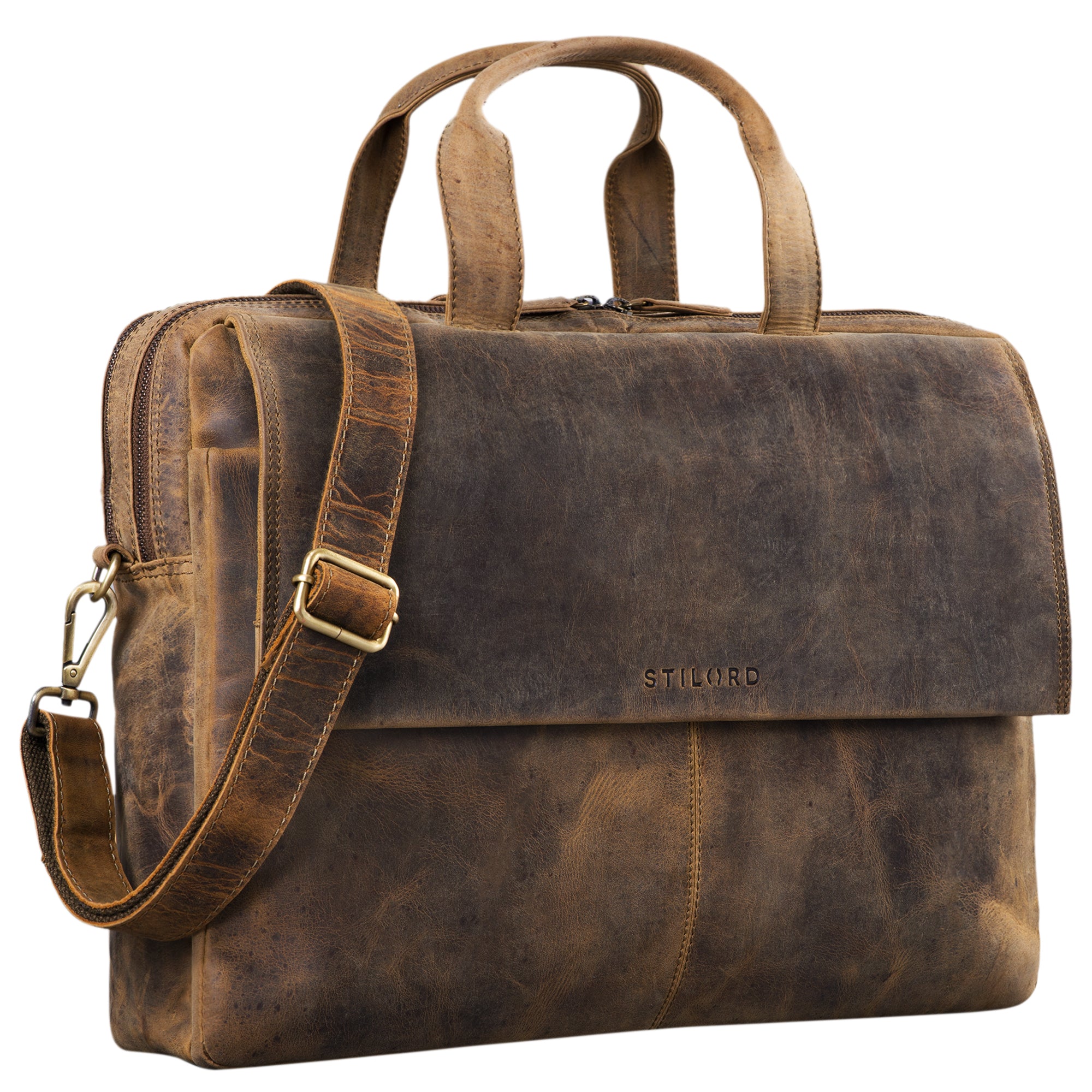 Umhängetasche Business Herren Leder Vintage