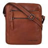 „Garcia“ Malá Kožená Taška Přes Rameno Vintage Hnědá Messenger