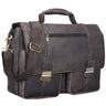 "Robin" Vintage obchodní taška Kožená aktovka