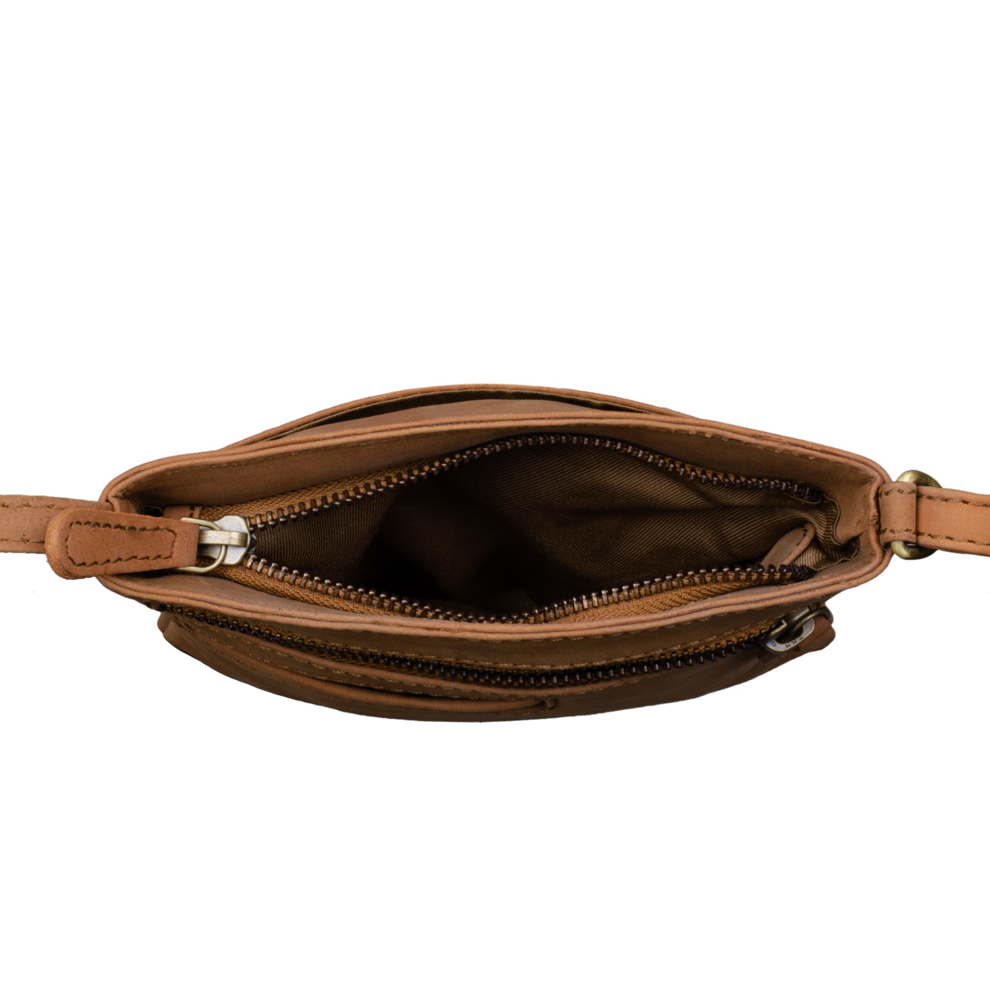 Leder Crossover Bag Vintage