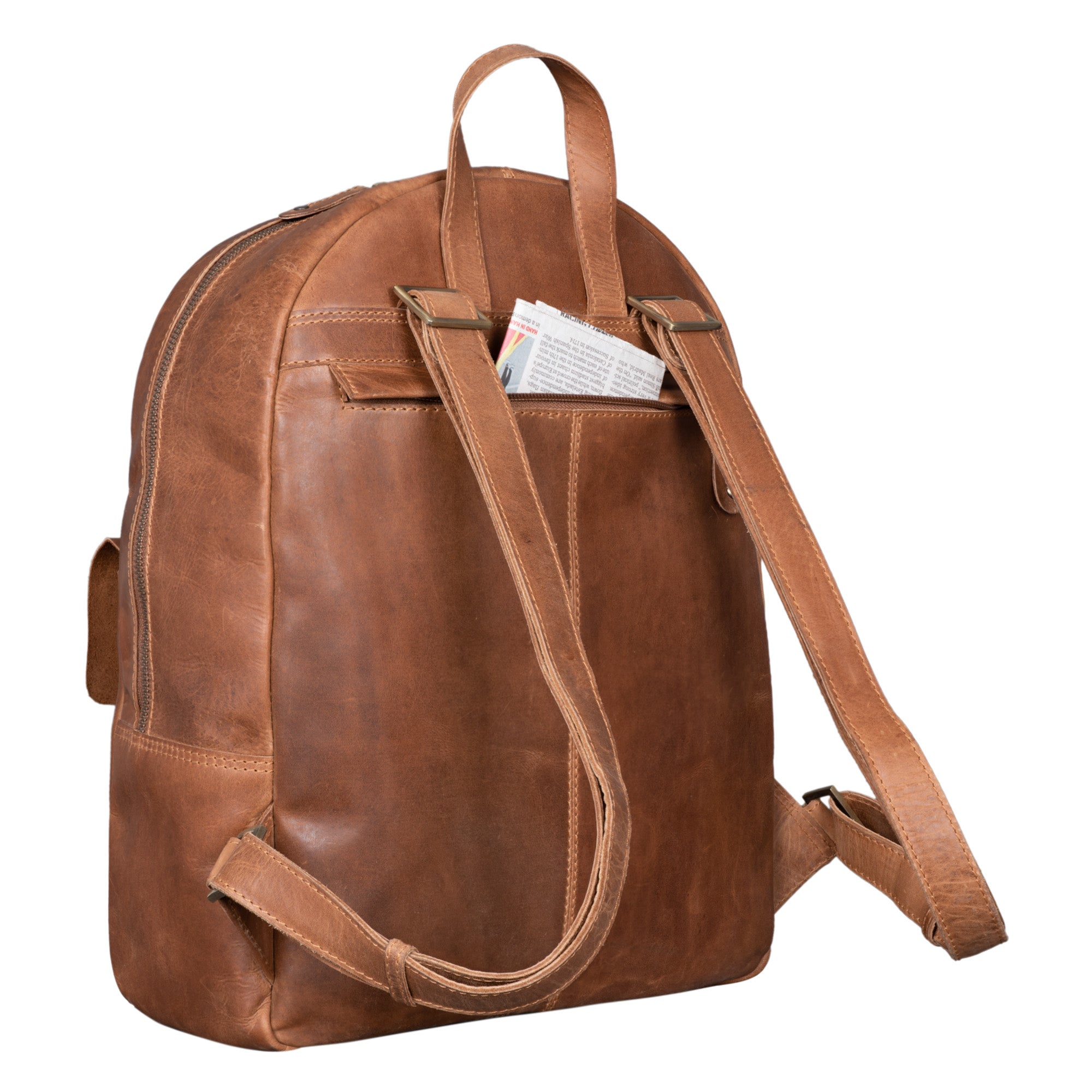 Vintage Rucksack Groß Zusatzfächer