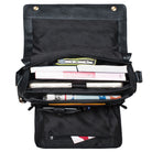 Herrentasche Leder schwarz