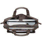 Aktentasche Leder dunkelbraun