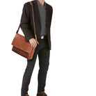 Vintage Leder Businesstasche