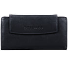 Leder Portemonnaie schwarz