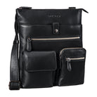 Vintage Ledertasche in Schwarz