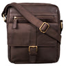 "Dany" Malá Kožená Taška přes Rameno Vintage Messenger Taška