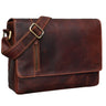 "Davis" Messenger Taška Kožená 13" Laptop – Vintage Umháněčka