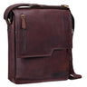 Ledertasche Messenger Bag Herren Vintage braun