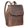 "Hazel" dámský batoh elegantní kožený daypack malý vintage