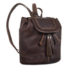 Kleiner Rucksack Damen braun