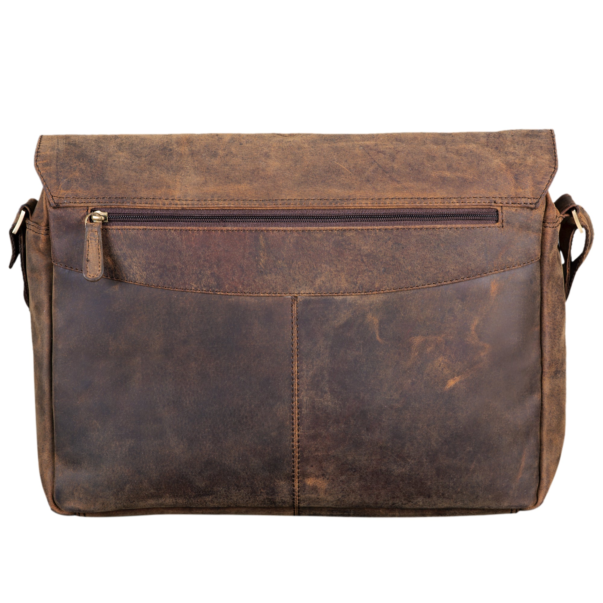 Braune Leder Umhängetasche Herren Vintage