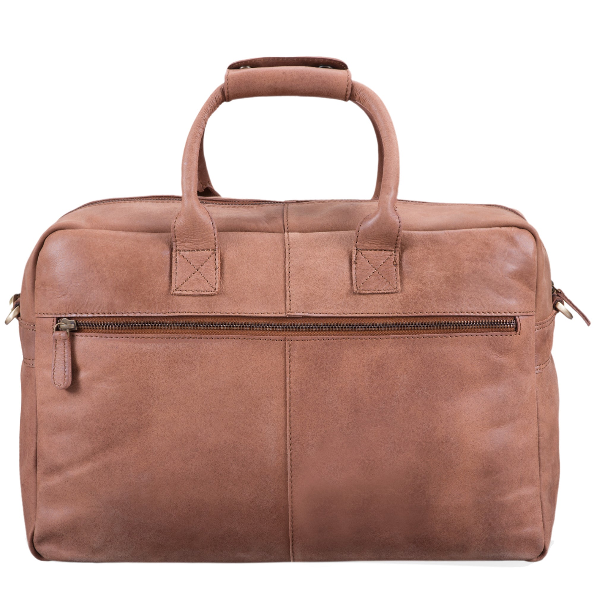 Umhängetasche Leder braun