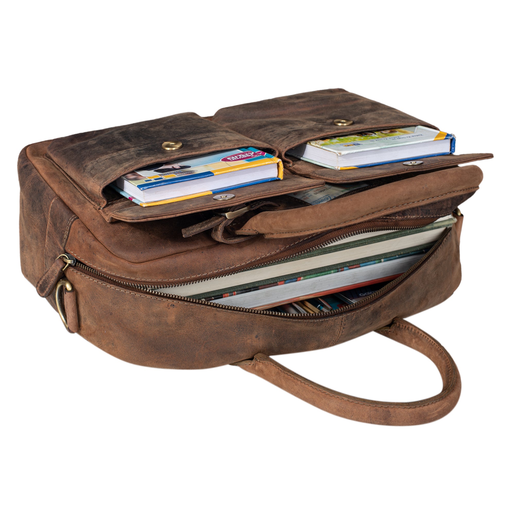 Notebook Taschen Leder braun