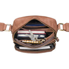 Klassische kleine Ledertasche Herren Praktische Fächer