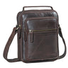 "Lazzaro" Malá Pánská Kožená Crossbody Kabelka Na Tablet 10,9"