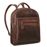"Kima" Vintage Batoh Dámský Malý Kožený Městský Rucksack