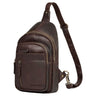 "Montego" Pánská Kožená Crossbody Taška Přes Rameno