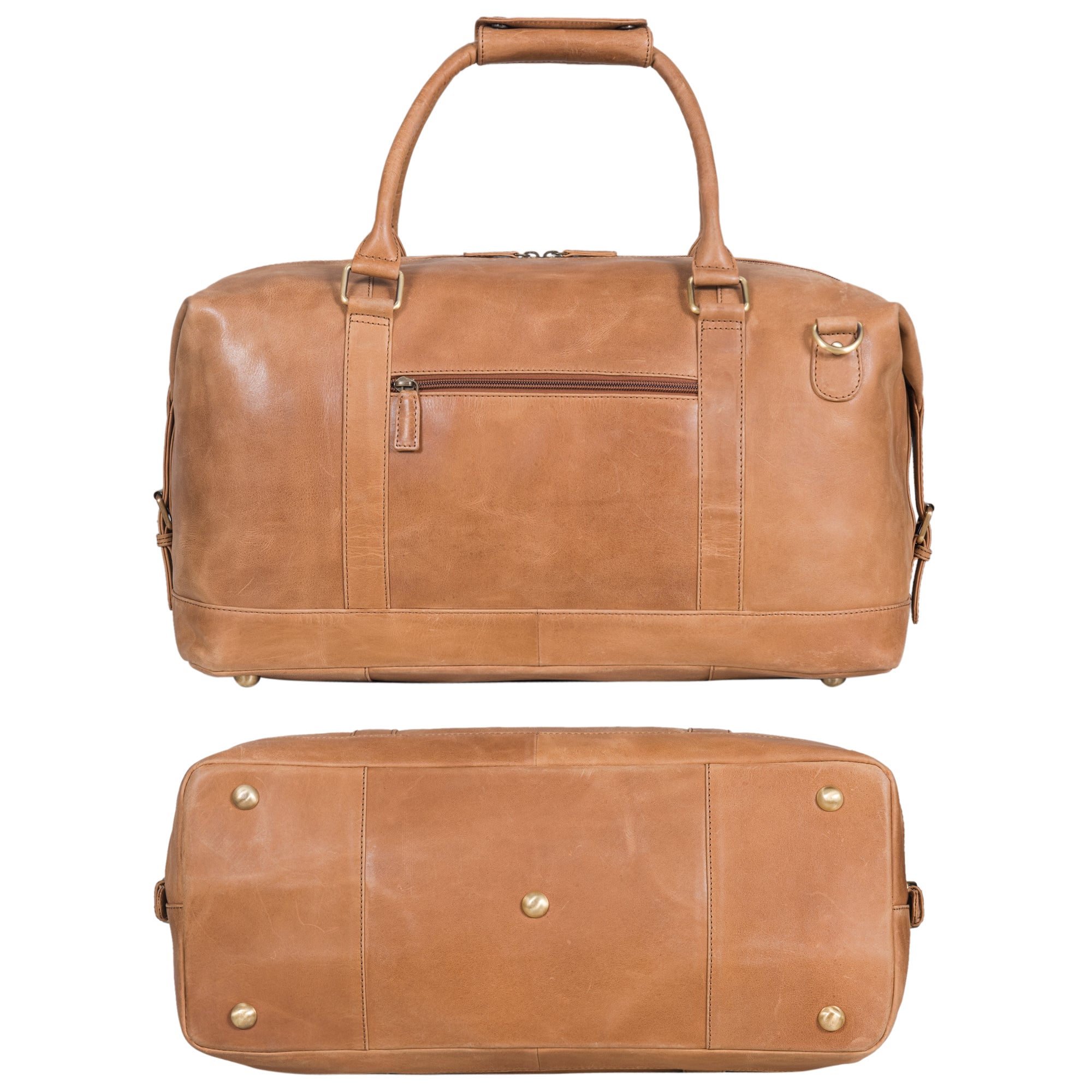 Braune XL Ledertasche Reisen